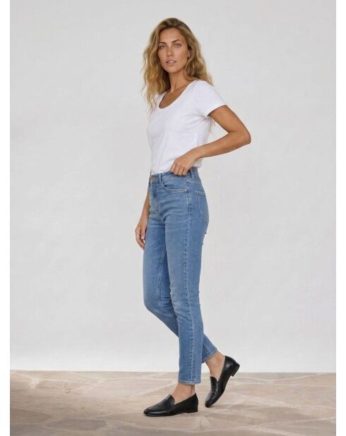 Jeans slim blu a vita alta High Five