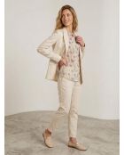 Veste en Lin mélangé Valerio écrue