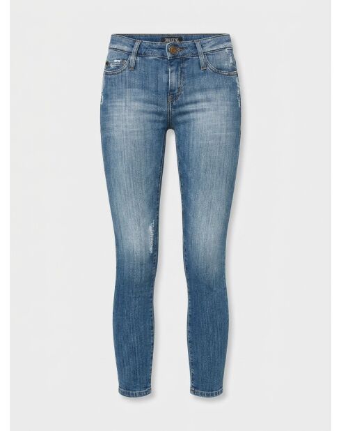 Jean Somain blauer Jeans-Delavé