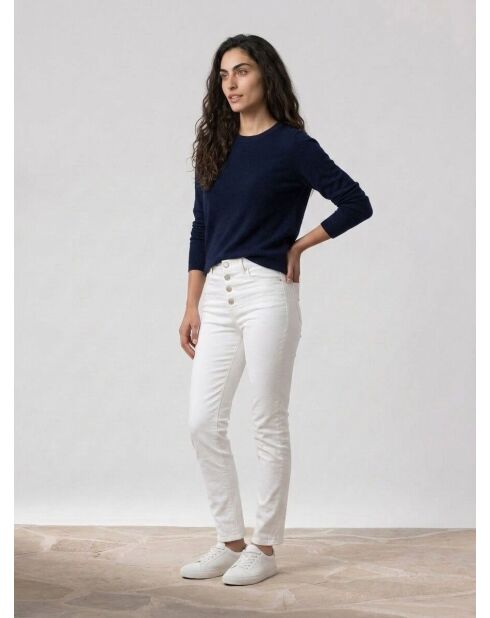 Jeans in denim bianco Nevada
