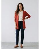 Gilet Lily rosso bordeaux