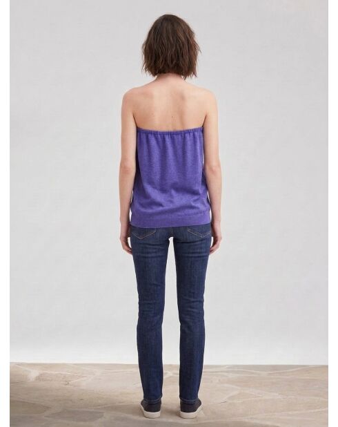 Bustier Bellflower in cotone e cashmere