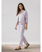 Violette Jeansjacke Coralie