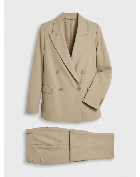 Esp groen/beige blazer