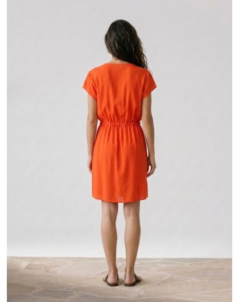 Vestido Dounia naranja