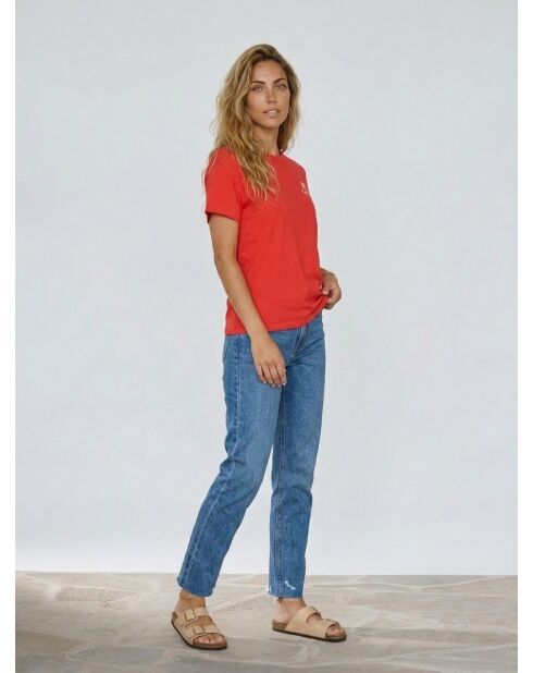 T-Shirt La Playa rouge