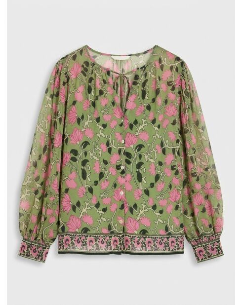 Camisa Theoxane Frieze