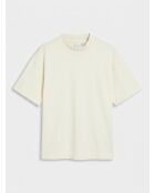 T-shirt jersey lourd écru