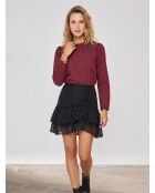 Baba burgunderrote Bluse