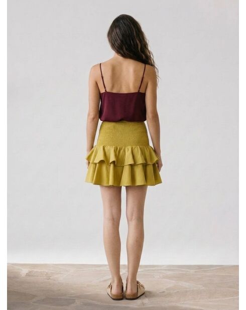Falda camisón caqui Carmen