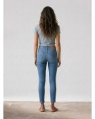 711 Blaue Skinny-Jeans