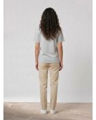 Smiley Grey Heather T-Shirt aus Bio-Baumwolle