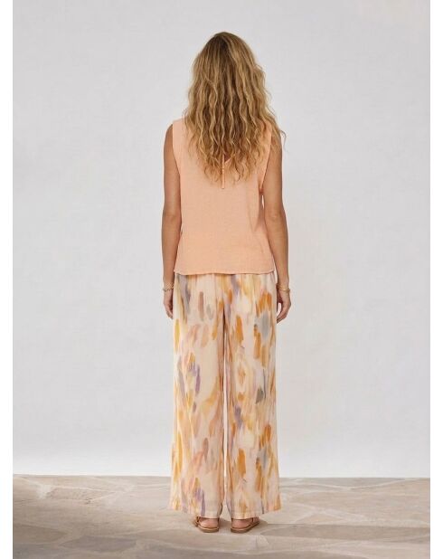 Nudefarbenes Top Moonbeam