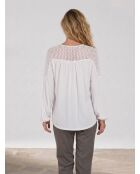 Doubai ecru/cremefarbene Bluse