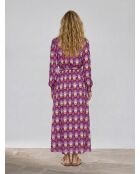 Vestido morado Lorana