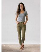 Khaki Mavas Hose aus Biobaumwolle