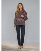 Blouse imprimée Cachemire multicolore
