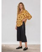 Blusa Cody con estampado ocre