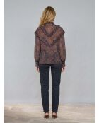 Blouse imprimée Cachemire multicolore