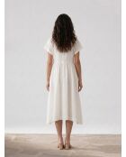 Marcel Dress Cloud Dancer weißes langes Kleid