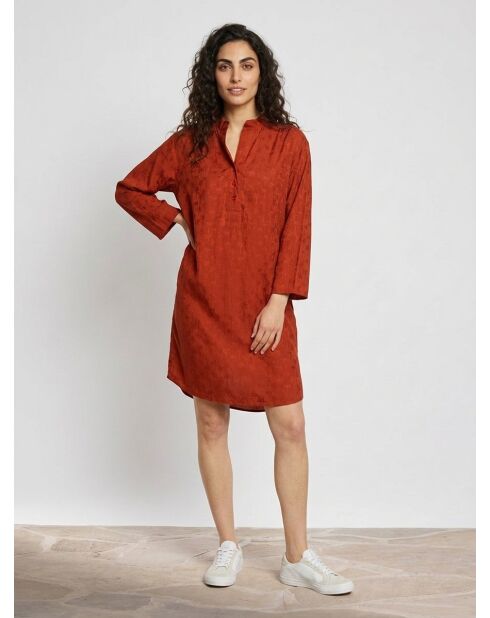 Dina Kleid mit Paprikapalmen-Print
