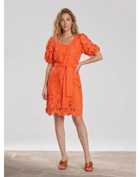 Orange Promise Kleid