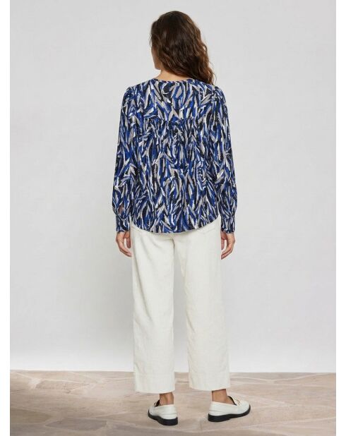 Blusa Loika azul royal