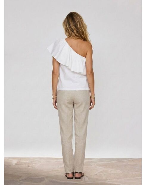 Asymmetrisches Top Tilly in Elfenbein