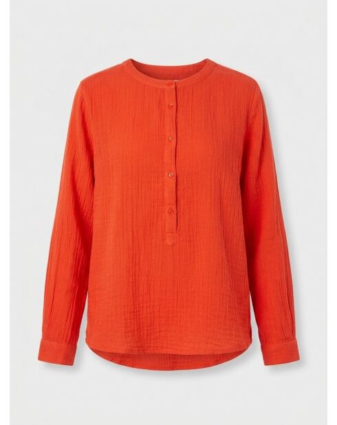 Maceo kirschrote Bluse