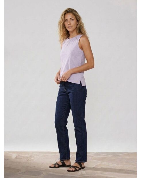Laurie lila Top aus 100% Bio-Baumwolle