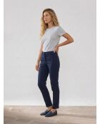 Dunkelblaue Slim-Fit-Hose