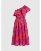 Rmichelle Pfingstrosenkleid mit Blumenmuster