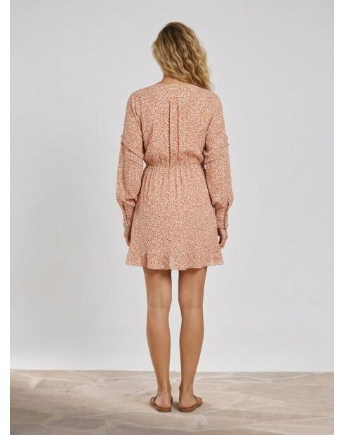 Vestido corto beige Chloé
