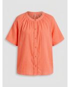 Strawberry Emelia Mullbluse aus Baumwolle