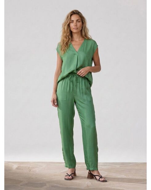 Pantalones Pamela mint