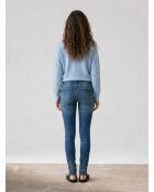 Blake H Jeans aus gebürstetem Denim