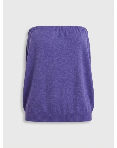 Bustier Bellflower in cotone e cashmere