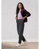 Dunkelgraue Ample Balloon Jeans