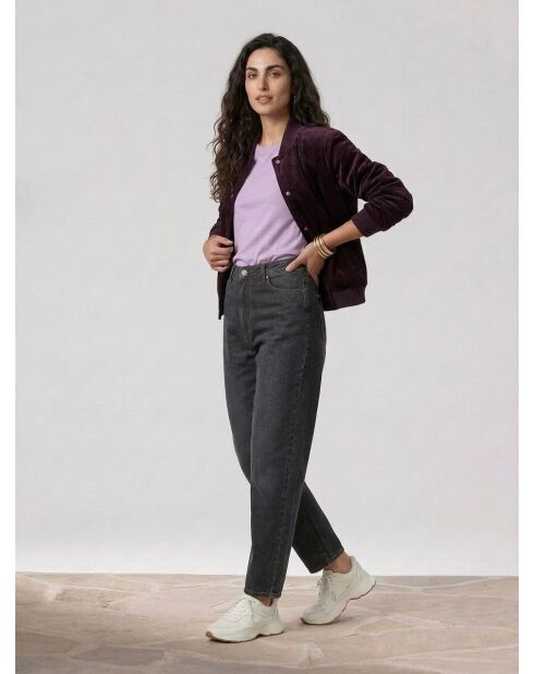 Donkergrijze Ample Balloon Jean