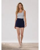 Marinebraune Shorts