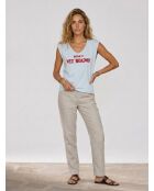 T-Shirt Qevena ciel