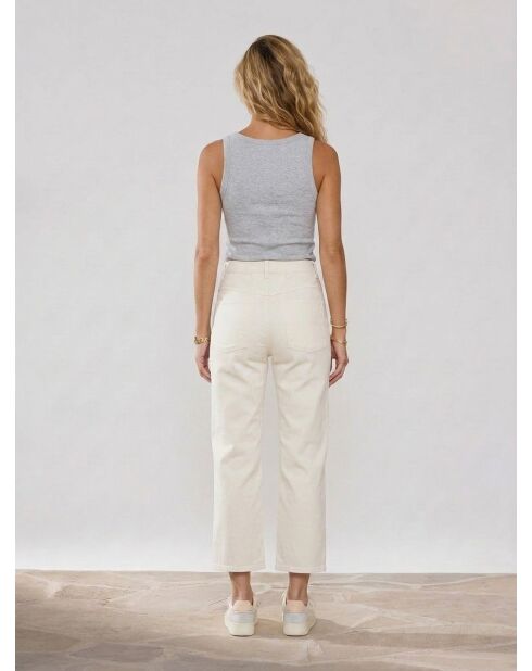 Jeans crema Mom Frida