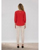 Amirah rote Bluse