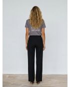 Ana T-Shirt aus 100% Bio-Baumwolle dunkelgrau
