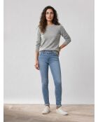720 Hirise Super Skinny blaue Jeans