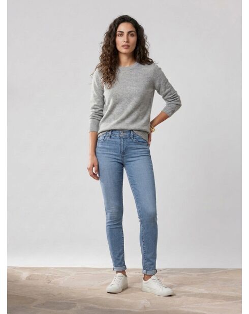 720 Hirise Super Skinny blaue Jeans