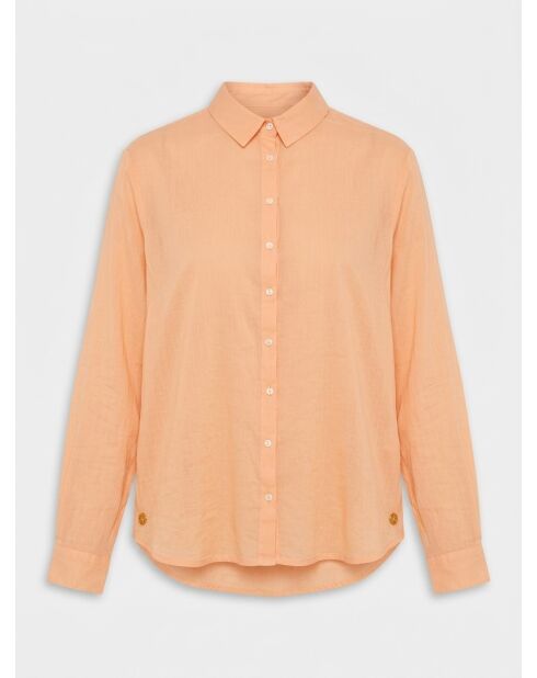 Camisa Dafne papaye