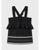 Tacuba schwarzes Top