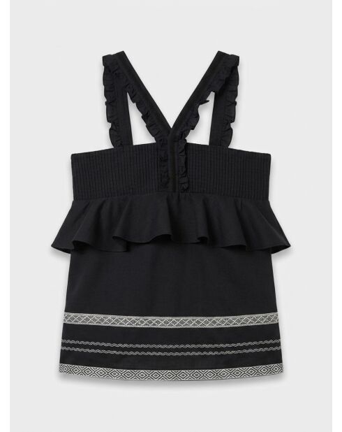 Tacuba schwarzes Top