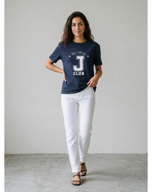 Camiseta Ross azul oscuro